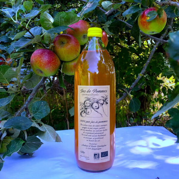 Jus de Pomme Permaculturel Bio 1L